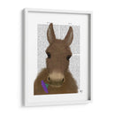 Libro De Flores Púrpura De Burro Impresión - Fab Funky | Cuadro decorativo de Canvas Lab