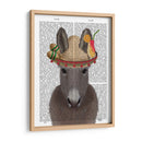 Donkey Sombrero Libro De Impresión - Fab Funky | Cuadro decorativo de Canvas Lab