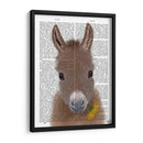 Libro De Flores Amarillo De Burro Impresión - Fab Funky | Cuadro decorativo de Canvas Lab