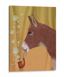 Tubería De Burbujas De Burro, Retrato - Fab Funky | Cuadro decorativo de Canvas Lab