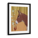 Tubería De Burbujas De Burro, Retrato - Fab Funky | Cuadro decorativo de Canvas Lab