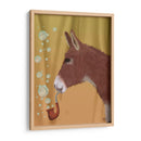 Tubería De Burbujas De Burro, Retrato - Fab Funky | Cuadro decorativo de Canvas Lab