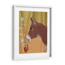Tubería De Burbujas De Burro, Retrato - Fab Funky | Cuadro decorativo de Canvas Lab