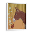 Tubería De Burbujas De Burro, Retrato - Fab Funky | Cuadro decorativo de Canvas Lab
