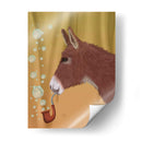 Tubería De Burbujas De Burro, Retrato - Fab Funky | Cuadro decorativo de Canvas Lab