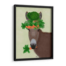 Sombrero De Zanahoria Burro - Fab Funky | Cuadro decorativo de Canvas Lab