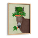 Sombrero De Zanahoria Burro - Fab Funky | Cuadro decorativo de Canvas Lab