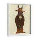 Burro Vaquero - Fab Funky | Cuadro decorativo de Canvas Lab