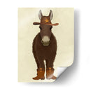 Burro Vaquero - Fab Funky | Cuadro decorativo de Canvas Lab