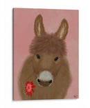 Flor Roja De Burro - Fab Funky | Cuadro decorativo de Canvas Lab