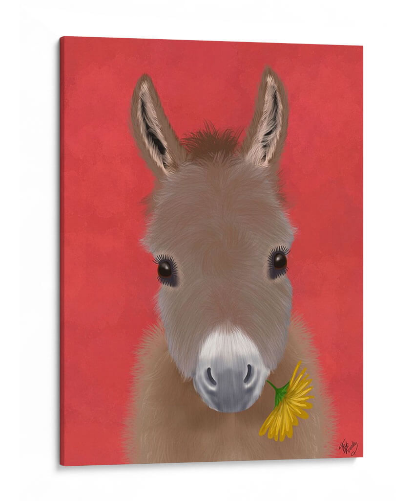 Flor Amarilla Burro - Fab Funky | Cuadro decorativo de Canvas Lab