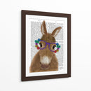 Glases De Flores Púrpura De Burro Impresión De Libro - Fab Funky | Cuadro decorativo de Canvas Lab