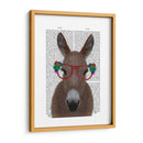 Glases De Flores Rojas De Burro Impresión De Libro - Fab Funky | Cuadro decorativo de Canvas Lab