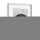 Labrador Negro Y Gafas De Flores Imprimir - Fab Funky | Cuadro decorativo de Canvas Lab