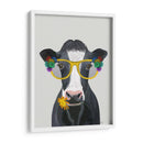 Vasos De Vaca Y Flores - Fab Funky | Cuadro decorativo de Canvas Lab