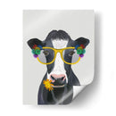 Vasos De Vaca Y Flores - Fab Funky | Cuadro decorativo de Canvas Lab