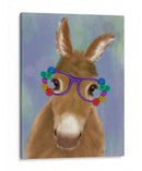 Gafas De Flores Púrpuras De Burro - Fab Funky | Cuadro decorativo de Canvas Lab