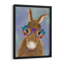 Gafas De Flores Púrpuras De Burro - Fab Funky | Cuadro decorativo de Canvas Lab