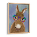 Gafas De Flores Púrpuras De Burro - Fab Funky | Cuadro decorativo de Canvas Lab