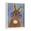 Gafas De Flores Púrpuras De Burro - Fab Funky | Cuadro decorativo de Canvas Lab