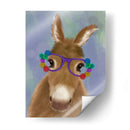 Gafas De Flores Púrpuras De Burro - Fab Funky | Cuadro decorativo de Canvas Lab