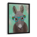 Gafas De Flores De Burro Turquesa - Fab Funky | Cuadro decorativo de Canvas Lab
