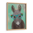 Gafas De Flores De Burro Turquesa - Fab Funky | Cuadro decorativo de Canvas Lab