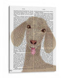 Funny Farm Goat 1 Libro Imprimir - Fab Funky | Cuadro decorativo de Canvas Lab