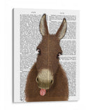 Grano Gracioso Burro 1 Libro Imprimir - Fab Funky | Cuadro decorativo de Canvas Lab