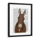 Grano Gracioso Burro 1 Libro Imprimir - Fab Funky | Cuadro decorativo de Canvas Lab