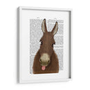 Grano Gracioso Burro 1 Libro Imprimir - Fab Funky | Cuadro decorativo de Canvas Lab