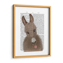 Graciosa Granja Burro 2 Libro Imprimir - Fab Funky | Cuadro decorativo de Canvas Lab