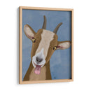 Funny Farm Goat 3 - Fab Funky | Cuadro decorativo de Canvas Lab
