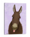 Burro De La Granja Divertida 1 - Fab Funky | Cuadro decorativo de Canvas Lab