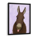 Burro De La Granja Divertida 1 - Fab Funky | Cuadro decorativo de Canvas Lab