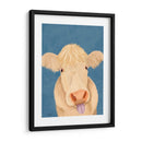 Funny Farm Cow 1 - Fab Funky | Cuadro decorativo de Canvas Lab