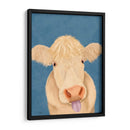 Funny Farm Cow 1 - Fab Funky | Cuadro decorativo de Canvas Lab