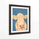 Funny Farm Cow 1 - Fab Funky | Cuadro decorativo de Canvas Lab