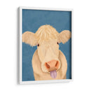Funny Farm Cow 1 - Fab Funky | Cuadro decorativo de Canvas Lab