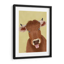 Funny Farm Cow 2 - Fab Funky | Cuadro decorativo de Canvas Lab