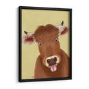 Funny Farm Cow 2 - Fab Funky | Cuadro decorativo de Canvas Lab