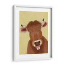 Funny Farm Cow 2 - Fab Funky | Cuadro decorativo de Canvas Lab