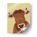Funny Farm Cow 2 - Fab Funky | Cuadro decorativo de Canvas Lab