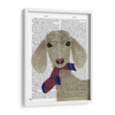 Libro De Almuerzo De Calcetines De Cabra Impresión - Fab Funky | Cuadro decorativo de Canvas Lab