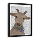 Cabra Y Bluebells Libro De Impresión - Fab Funky | Cuadro decorativo de Canvas Lab