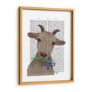 Cabra Y Bluebells Libro De Impresión - Fab Funky | Cuadro decorativo de Canvas Lab