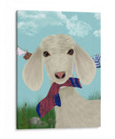 Almuerzo De Calcetines De Cabra - Fab Funky | Cuadro decorativo de Canvas Lab