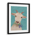 Cabra Y Bluebells - Fab Funky | Cuadro decorativo de Canvas Lab