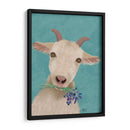 Cabra Y Bluebells - Fab Funky | Cuadro decorativo de Canvas Lab