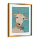 Cabra Y Bluebells - Fab Funky | Cuadro decorativo de Canvas Lab